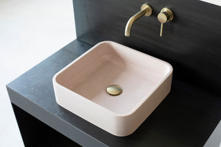 concrete sink basin vessel sink bathroom vanity