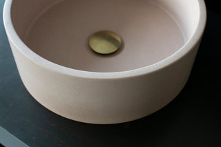 concrete sink basin vessel sink bathroom vanity