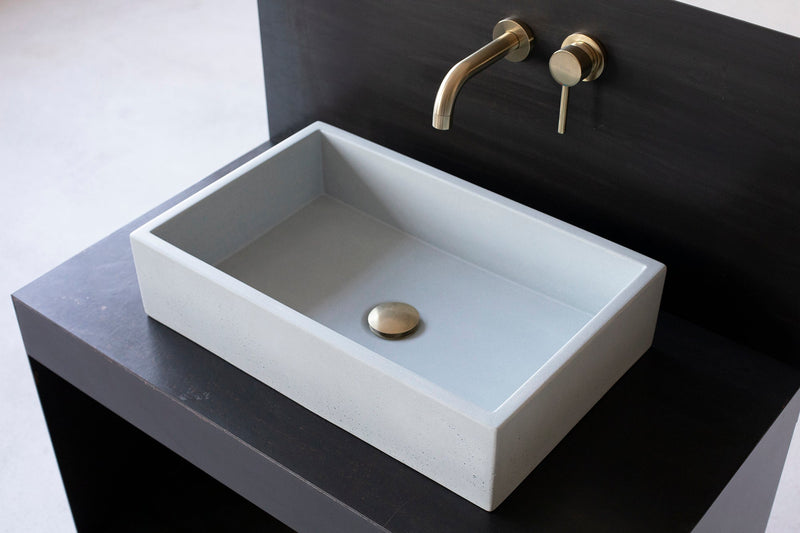 concrete cube basin