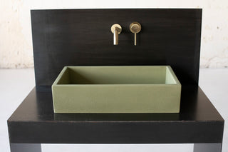 Solid Block \ Olive Green \
